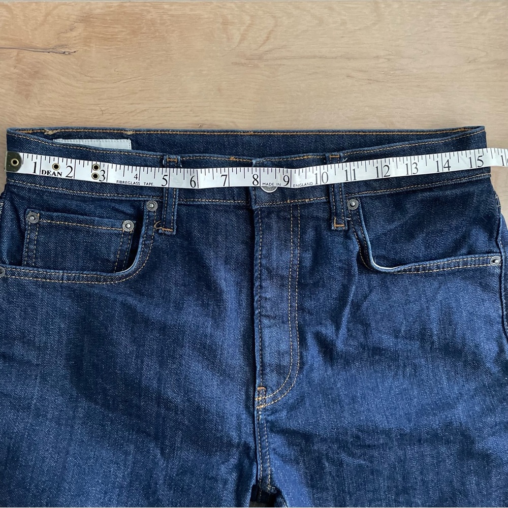 ZARA Deep Indigo Straight Jeans - Picture 7 of 9